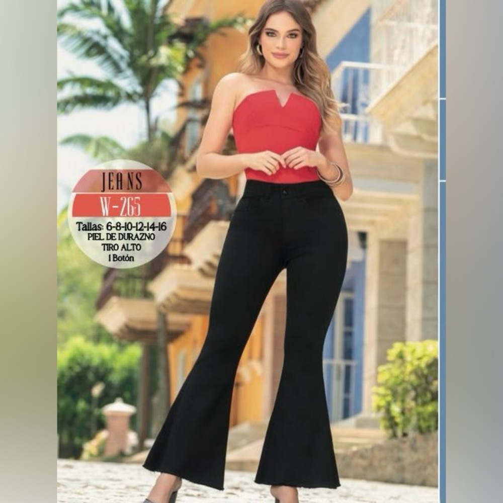 Bell bottom Colombian jeans